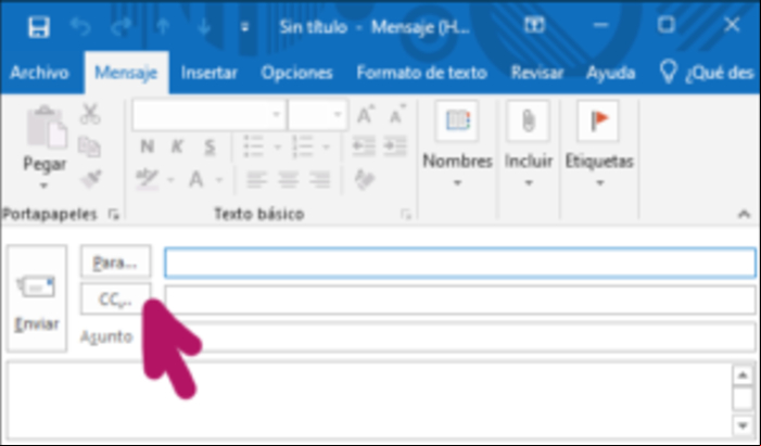 CC y CCO: Qué significa y cómo usarlo en Hotmail (Outlook.com) - Qué significa 