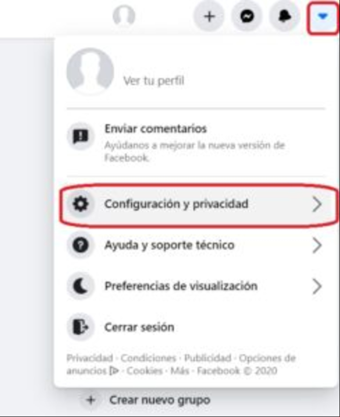 Cómo cambiar el correo de Facebook - Versión nueva de Facebook