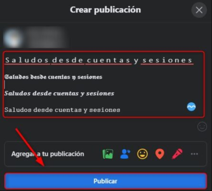 Cómo cambiar el tipo de letra y colores en Facebook - ¿Cómo cambiar el tipo de letra de Facebook?