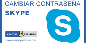 Cómo cambiar la contraseña de Skype
