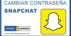 Cómo cambiar la contraseña de Snapchat