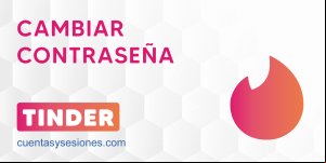 Cómo cambiar la contraseña de Tinder