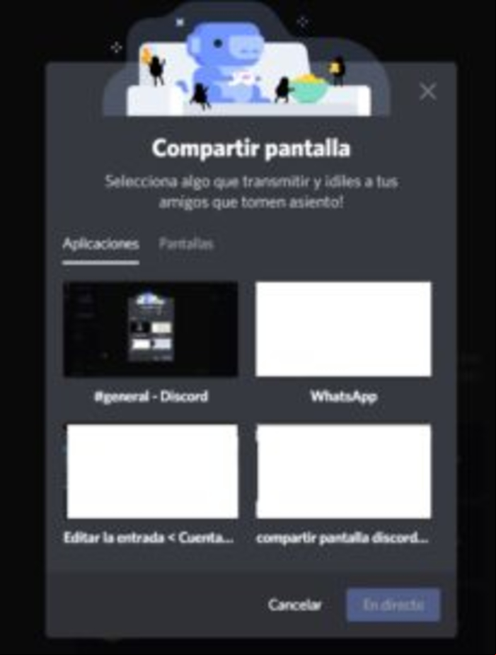 Cómo compartir pantalla en Discord - Compartir pantalla en Discord desde PC