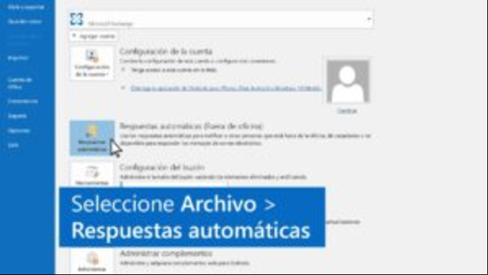 Cómo configurar respuestas automáticas Outlook - Crear respuestas automáticas en Windows