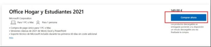 Cómo conseguir la licencia permanente en Office 365 - Comprar la licencia de Office 365 con Microsoft