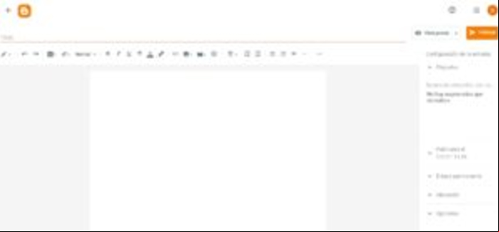 Cómo crear un blog en Blogger - Subir tu primera entrada a Blogger paso a paso