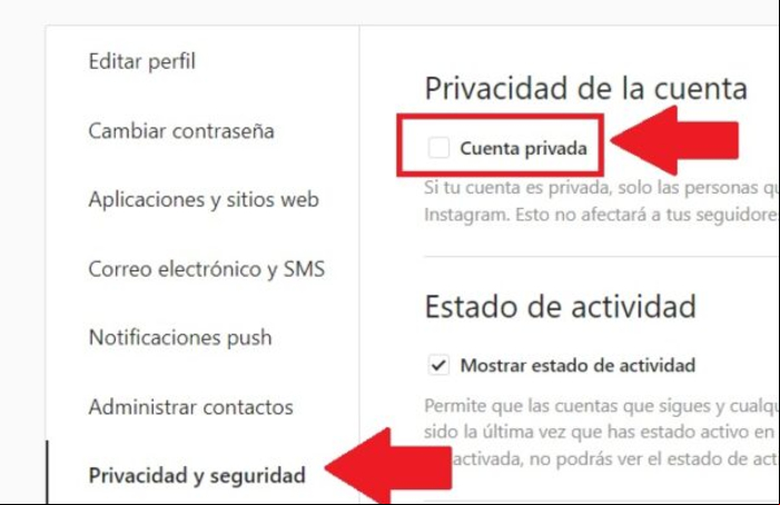 Cómo crear una cuenta o registrarse en Instagram - Convierte tu cuenta de Instagram en privada