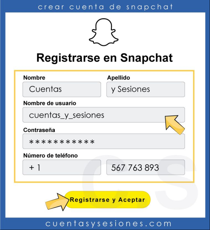 Cómo crear una cuenta o registrarse en Snapchat - Crear cuenta de Snapchat desde un navegador web (PC/móvil)