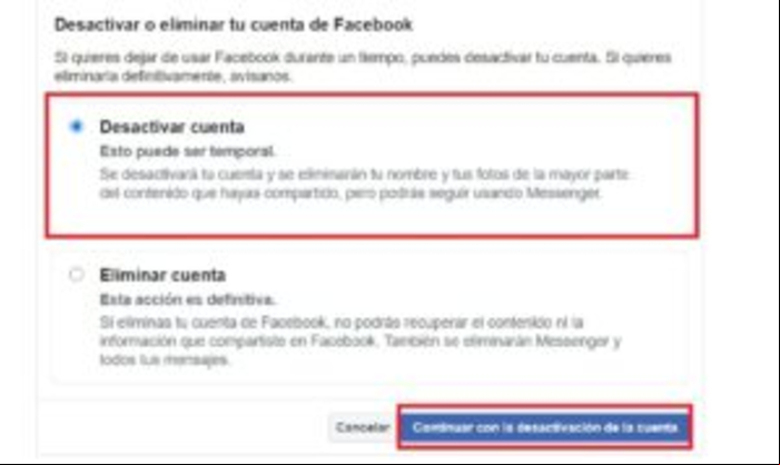 Cómo desactivar Messenger - Desactivar Facebook desde el PC