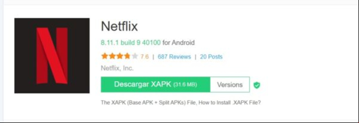 Cómo descargar Netflix - Descargar en Android