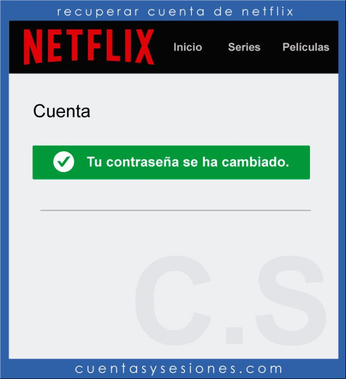 Cómo recuperar una cuenta de Netflix - Recuperar una cuenta de Netflix con el número telefónico 