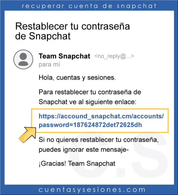 Cómo recuperar una cuenta de Snapchat - Recuperar cuenta de Snapchat desde un navegador web 