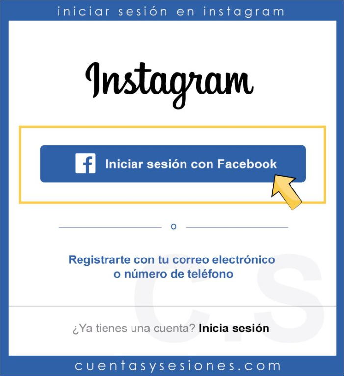 Iniciar sesión en Instagram y entrar a tu cuenta - Iniciar sesión en Instagram desde Android / iOS