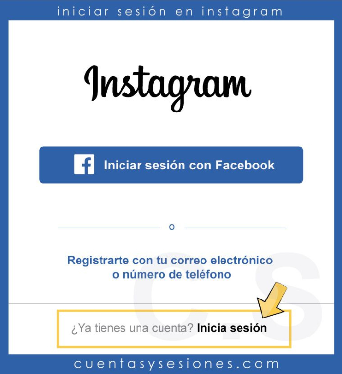 Iniciar sesión en Instagram y entrar a tu cuenta - Iniciar sesión en Instagram desde Android / iOS