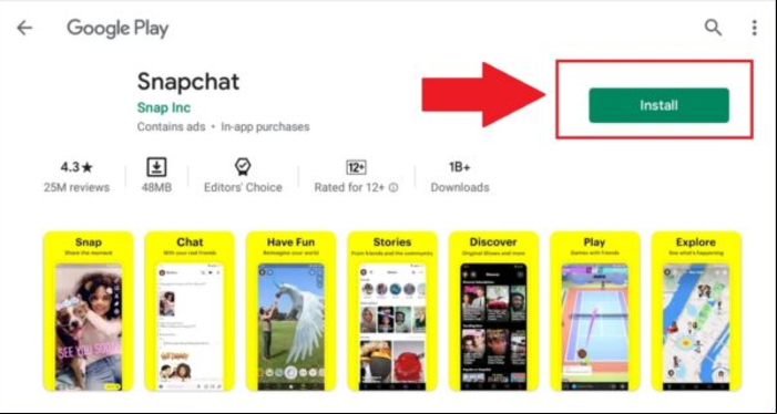 Iniciar sesión en Snapchat y entrar de forma segura - Iniciar sesión en Snapchat desde el PC