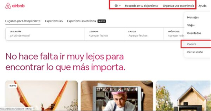 Iniciar sesión y entrar en Airbnb - Cómo iniciar sesión como anfitrión en AirBNB